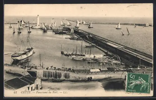 AK Cette, Panorama du Port
