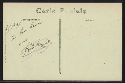 AK Palavas-les-Flots, Vue générale de la Plage