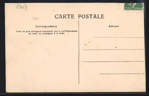 AK Villemagne, Vue générale du village et des collines environnantes