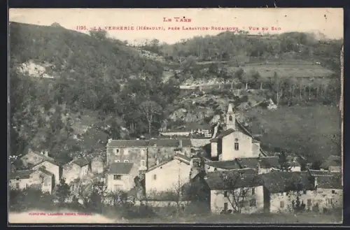 AK La Verrerie /Hérault, Vue du Sud près de Labastide-Rouairoux
