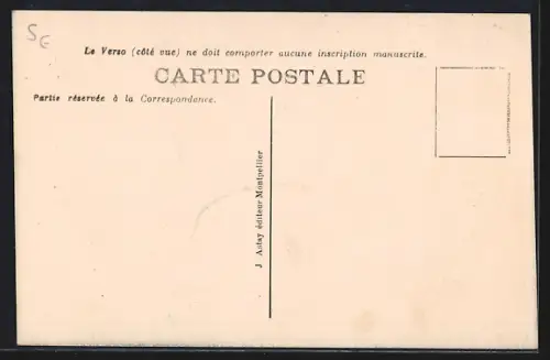 AK Palavas-les-Flots, Promenade en barque