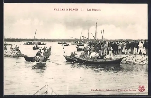 AK Valras-la-Plage, Les Régates