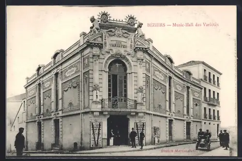 AK Béziers, Music-Hall des Variétés
