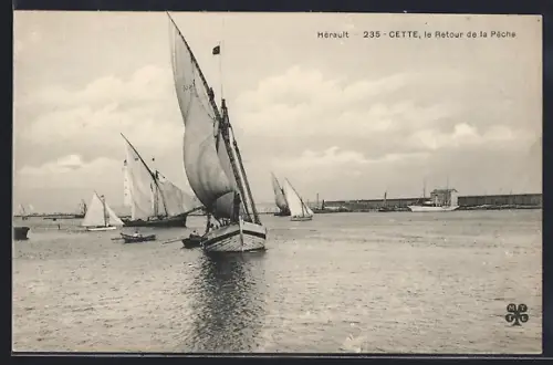 AK Cette /Hérault, Le Retour de la Pêche