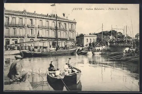 AK Cette, Station Balnéaire, Pêche à la Dorade
