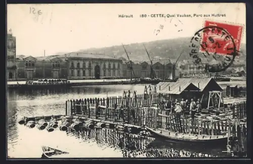 AK Cette, Quai Vauban, Parc aux Huîtres