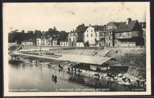 AK Périgueux, Les laveuses des quais