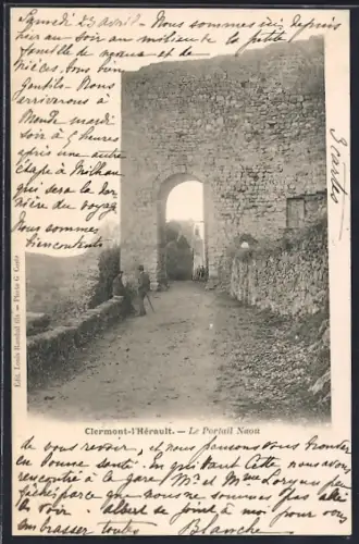 AK Clermont-l`Hérault, Le Portail Naou