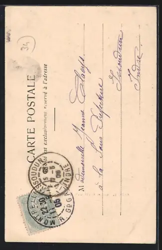 AK Aniane, Gorges de l`Hérault, Ruines d`un Moulin