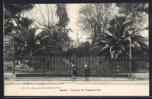 AK Cette, L`entrée du Château d`Eau