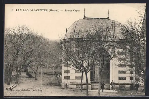 AK Lamalou-le-Centre /Hérault, Source Capus