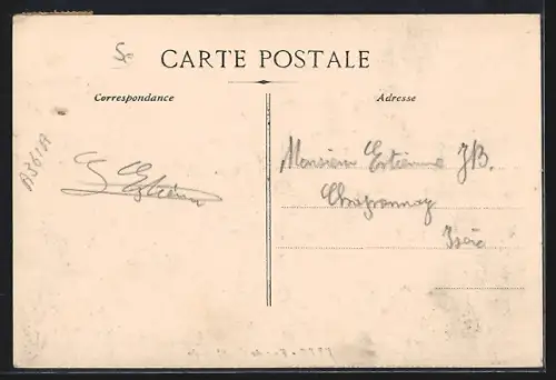 AK Cette, Rue de l`Esplanade animée avec passants et commerces