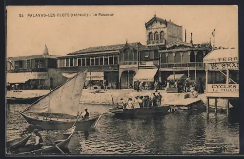 AK Palavas-les-Flots /Hérault, Le Passeur