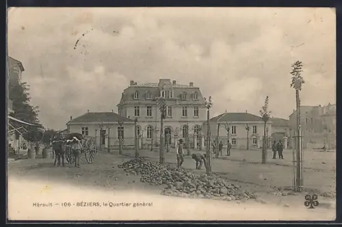 AK Béziers, Le Quartier général