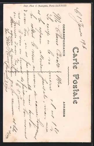 AK Montpellier, L`Observatoire avec passants et rails de tramway