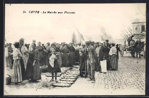 AK Cette, Le Marché aux Poissons