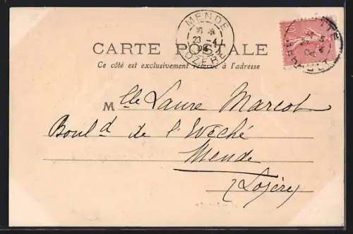 AK Cette, Sémaphore sur la côte rocheuse avec vue sur la mer