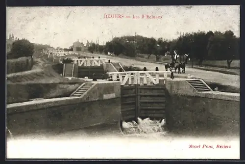 AK Béziers, Les 9 Écluses