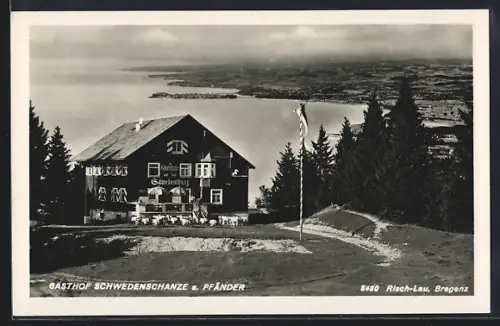 AK Pfänder, Gasthof Schwedenschanze