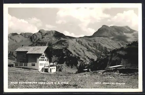 AK Ober-Lech a. A., Pension Haus Sonnenburg