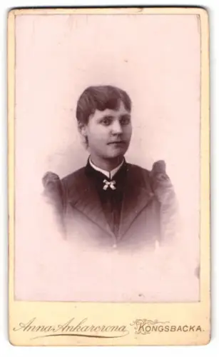 Fotografie Anna Ankarcrona, Kongsbacka, Porträt einer Frau