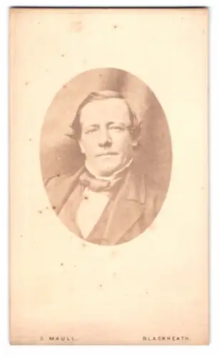 Fotografie C. Maull, Blackheath, Porträt eines Mannes