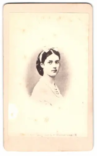 Fotografie Porträt Dagmar von Dänemark, Zarin Maria Fjodorowna von Russland, Frau von Zar Alexander III. v. Russland