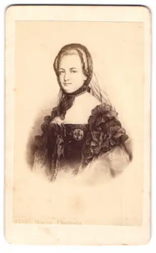 Fotografie Maria Theresia von Österreich, Königin von Ungarn, Erzherzogin von Österreich