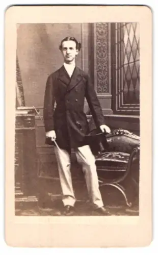 Fotografie Portrait König Georg I. von Griechenland in jungen Jahren