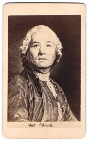 Fotografie Komponist Christoph Willibald Gluck