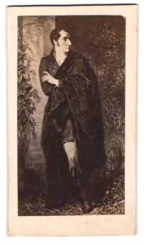 Fotografie deutscher Komponist Carl Maria von Weber