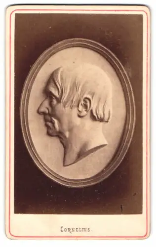 Fotografie Relief des Maler Peter von Cornelius