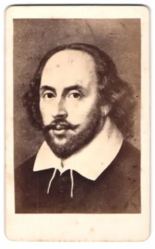 Fotografie englischer Schriftsteller William Shakespeare