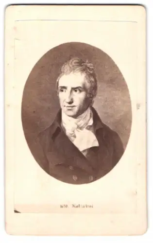 Fotografie Schriftsteller August von Kotzebue