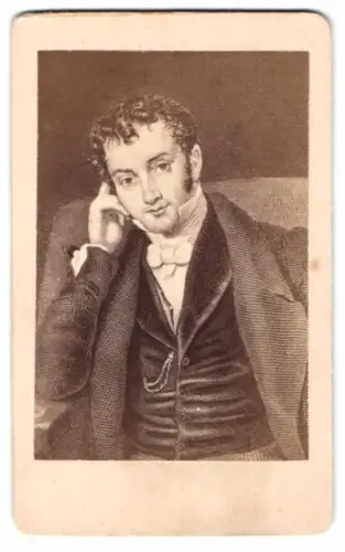 Fotografie amerikanischer Schriftsteller Washington Irving