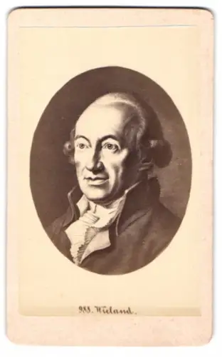 Fotografie Christoph Martin Wieland, Schriftsteller