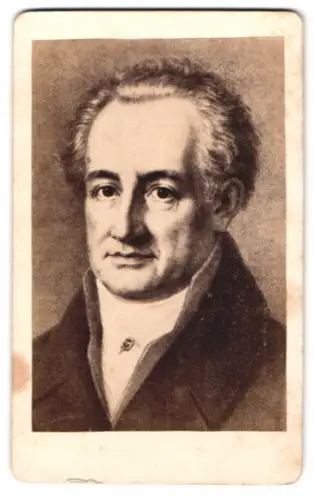 Fotografie Schriftsteller Johann Wolfgang von Goethe
