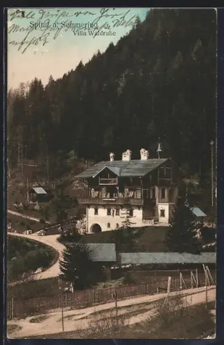 AK Spital a. Semmering, Gasthaus Villa Waldruhe