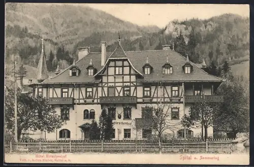 AK Spital a. Semmering, Hotel Hirschenhof