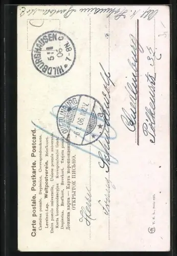 AK Betrunkener Mann wird von einem Polizisten angezählt, Plötzlich tönts im Hintergrund: Knien ist hier nicht gesund