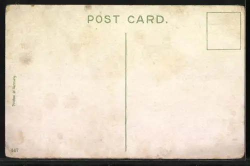 Künstler-AK Polizist hält eine Frau davon ab eine Trepee hinunter zu gehen, Not in these trousers