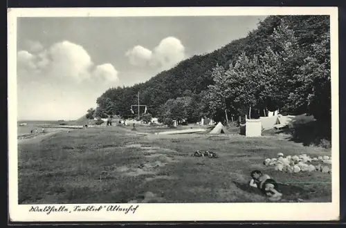 AK Altenhof / Eckernförde, Waldhalle Seeblick
