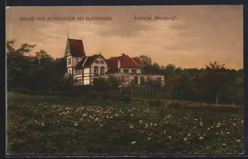 AK Altkloster bei Buxtehude, Kurhotel Waldburg, Inh. B. Liebeck