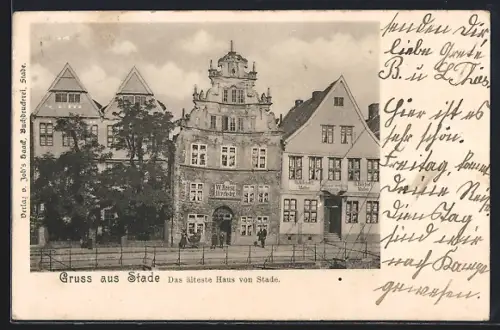 AK Stade, Das älteste Haus von Stade