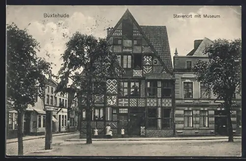 AK Buxtehude, Stavenort mit Museum