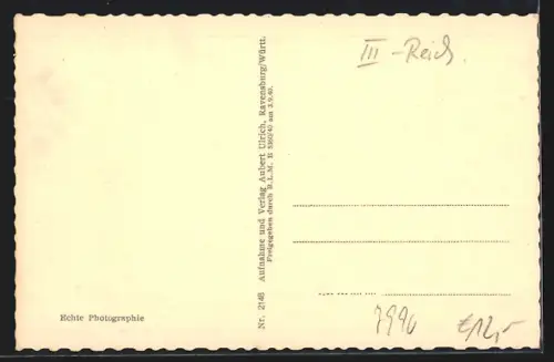 AK Friedrichshafen a. Bodensee, Hafenbahnhof, 