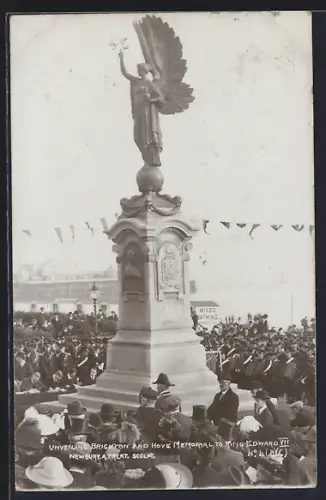 AK Brighton, Unveiling Brighton and Hove Memorial to King Edward VII