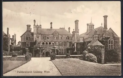 AK Paddockhurst, Looking West