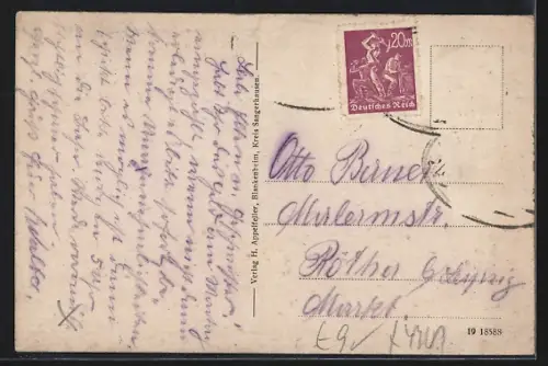 AK Blankenheim, Ortsansicht