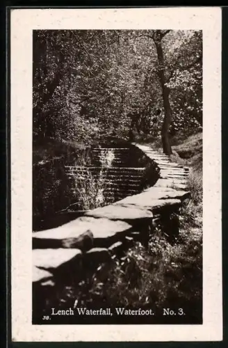 Präge-AK Waterfoot, Lench Waterfall
